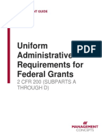 Uniform Admin Requirements For Federal Grants