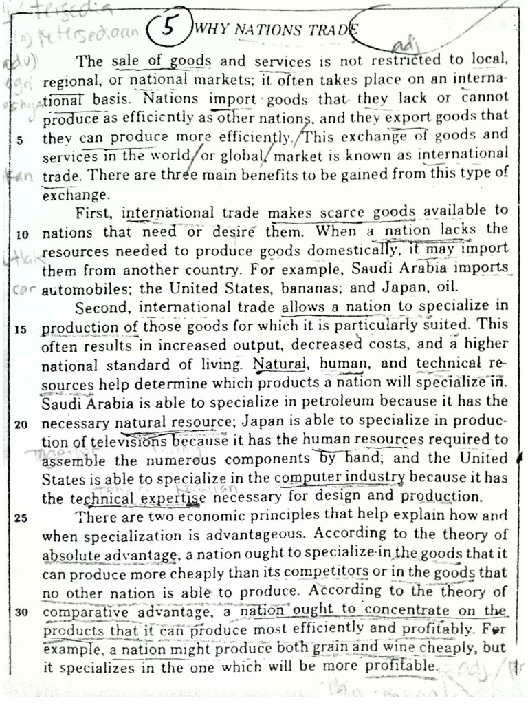 Why Nations Trade Pdf