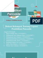 Urgensi Pendidikan Pancasila Kelompok 5