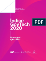 Índice GovTech 2020 Resumen Ejecutivo