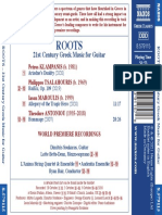 Roots: 21st Century Greek Music For Guitar