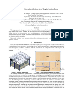 Active Door Preventing Infectious Air of Hospital Isolation Room - Revision