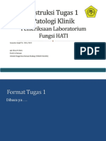 Instruksi Tugas Pertemuan 1. Pemeriksaan Fungsi Hati