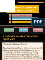 Sistem Pemrosesan Transaksi dan ERP