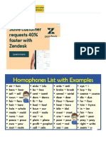 1000+ Homophones List With Sentences and PDF - MechMass