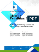 Metode Penelitian DKV (Ketegori Metodologi Desan Dan Teori Sebagai Dasar Pemiki) - Dr. Sujud Puji Nur Rahmat, M.sn.