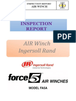 Inspection: AIR Winch Ingersoll Rand