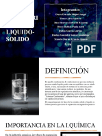 Equilibrio líquido-sólido: Conceptos clave y aplicaciones en ingeniería química