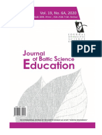 Journal of Baltic Science Education, Vol. 19, No. 6A, 2020