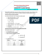 Chemistry Class Notes: Structure of Atom L - 10