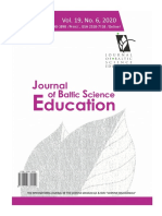 Journal of Baltic Science Education, Vol. 19, No. 6, 2020