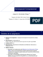 Enginyeria Aeroespacial Computacional: Joaquín A. Hernández Ortega