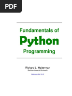 Fundamentals of Python Programming (2015)