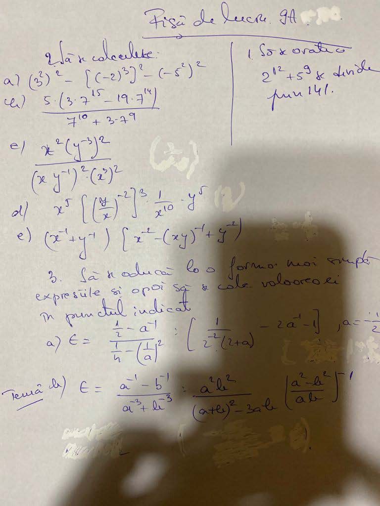 Test Matematica Clasa 9 | PDF