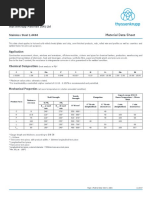 Stainless Steel 1.4571 Data Sheet | PDF | Construction | Welding