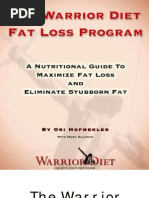 Download Warrior Diet Fat Loss Plan by Matthew Miles SN52936066 doc pdf