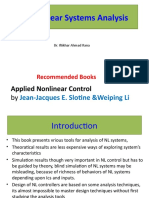Non-Linear Systems Analysis: Jean-Jacques E. Slotine &weiping Li