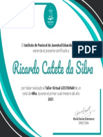 Certificado Institito Pironio - Ricardo Catete da Silva.pptx