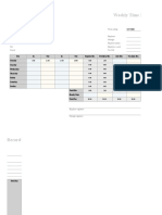 Weekly Time Sheet4