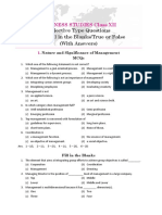 Objective Type Questions Mcqs/Fill in The Blanks/True or False (With Answers)