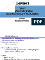 Lecture 2 Purity and Structure of Semiconductors (With Whiteboard)
