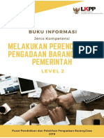 Buku Informasi Melakukan Perencanaan PBJP Level 2