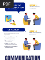 Lecture 1-1 Nature and Process of Communication