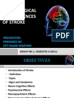 Psychological Consequences of Stroke