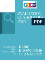 Shoulder Pain Evaluation-Capsi