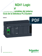 Modicon M241 Logic Controller - Funciones y Variables Del Sistema - Guía de La Biblioteca PLCSystem - 03 - 2018