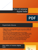 Nine Pillars of Mission Digital India: Initiatives and Their Schemes