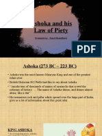 Ashoka and His Life Piety