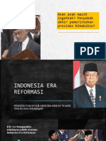 Indonesia Erareformasi Gusdur History 6