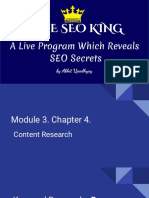 Chapter 4. Content Research