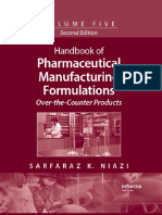 Handbook of Pharmaceutical Manufacturing Formulations Second Edition Volume 5 Over the Counter Products