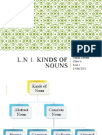 Kinds of Nouns - Class 4