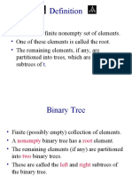 Tree and Binary Tree Definition Comparison