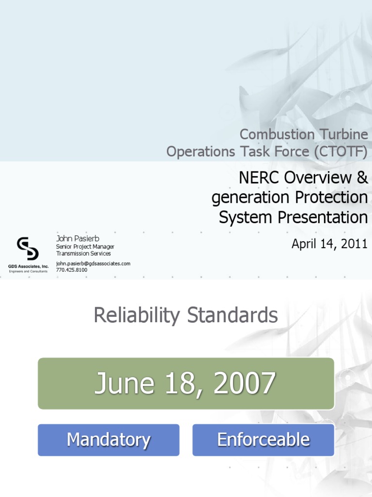 Nerc Reliability Standards Overview – YKOGEQ