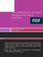 The emergence of girls ’manga and girls’