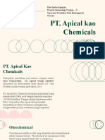 UNTUK DOKUMEN PT. APICAL KAO CHEMICALS