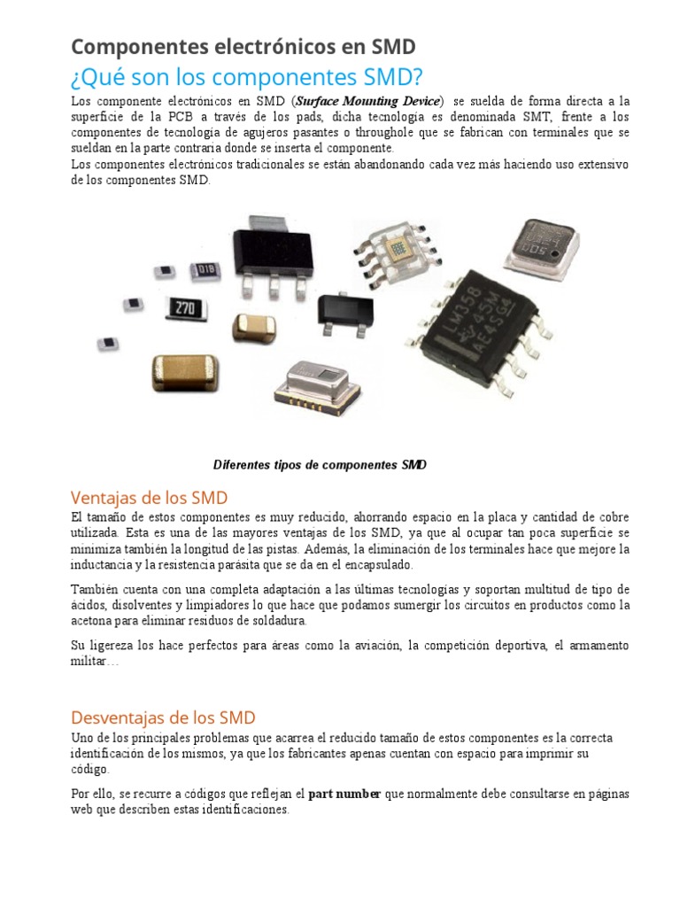Identificar Cdigos Smd En Diodos Y Transistores Electr