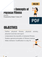 Unit One Concepts of Physical Fitness