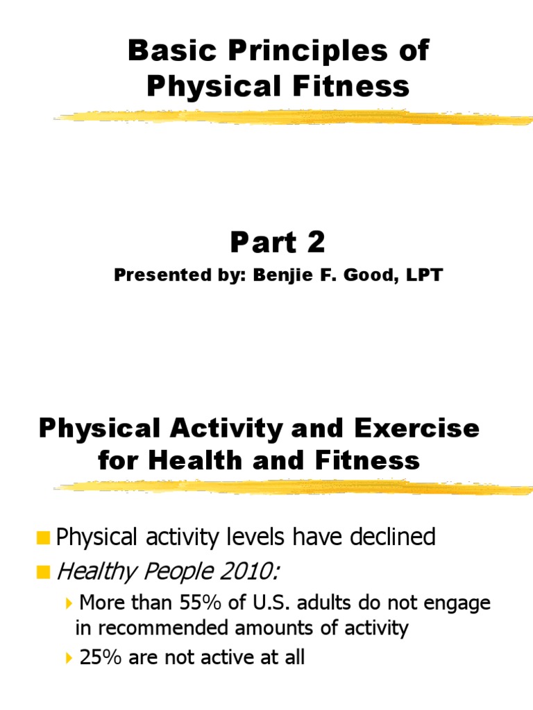 Principles of Physical Fitness Explained | PDF | Physical Fitness ...