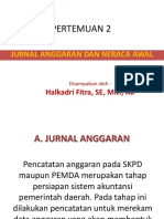 Materi 2 JURNAL ANGGARAN DAN NERACA AWAL