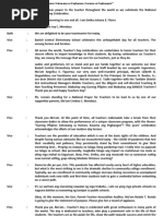 EMCEE Script For Culmination Program | PDF | Literacy | Communication