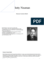 Betty Neuman: Neuman's Systems Model