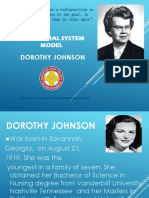 Dorothy Johnson Theory