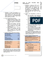 FAR1 - Bank Reconciliation and Proof of Cash