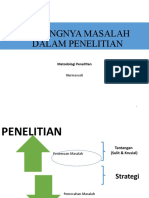 Metil 4 - Pentingnya Masalah Dalam Penelitian