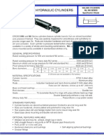 Cross Manufacturing Spec Sheets Welded Cylinders NU and NW Series